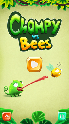 Chompy vs Bees, avakai games, ios games, android games