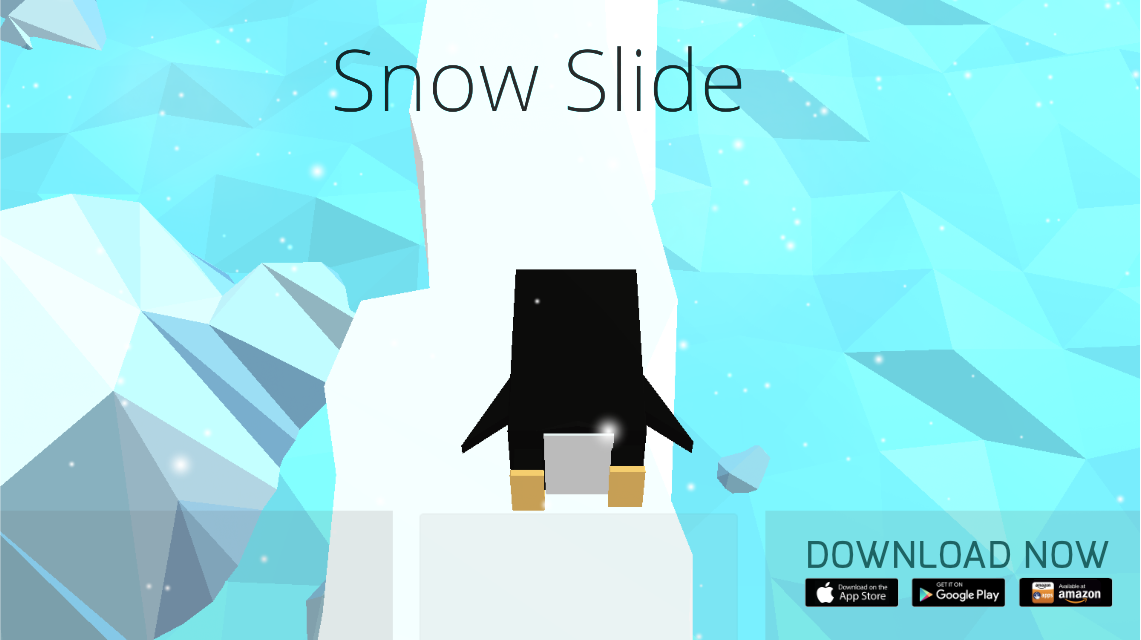 Snow Slide game, Avakai games, indie game