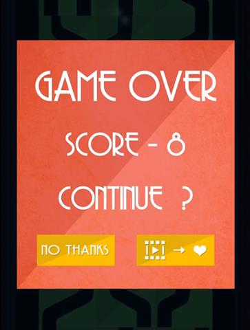 Keep it flowing, game over logo, avakai games