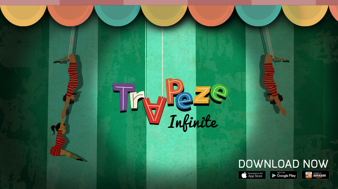 Trapeze Infinite, circus game, game dev